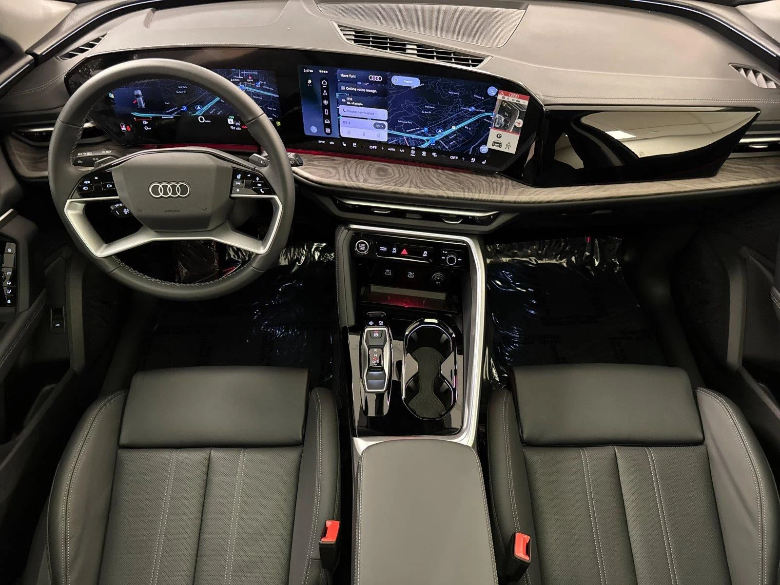 2026 Audi Q5 Premium Plus quattro interior, dashboard, Black leather