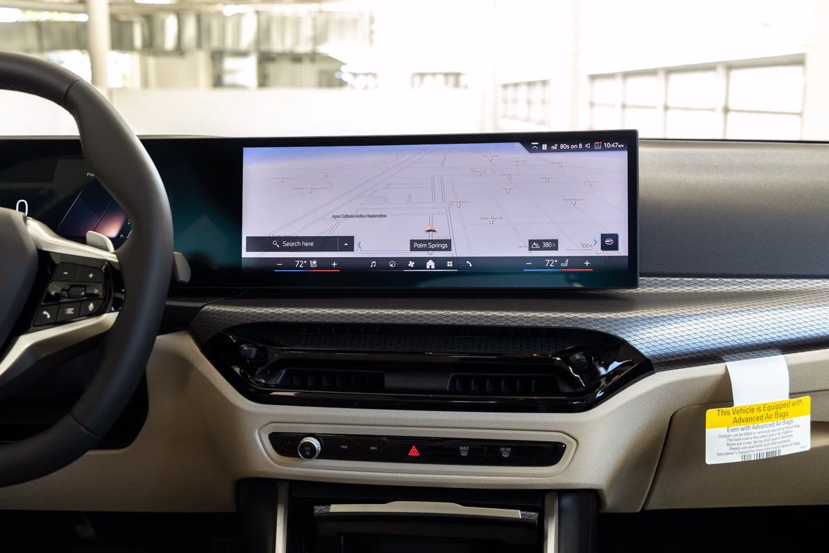 2026 BMW 330i interior, dashboard, Canberra Beige