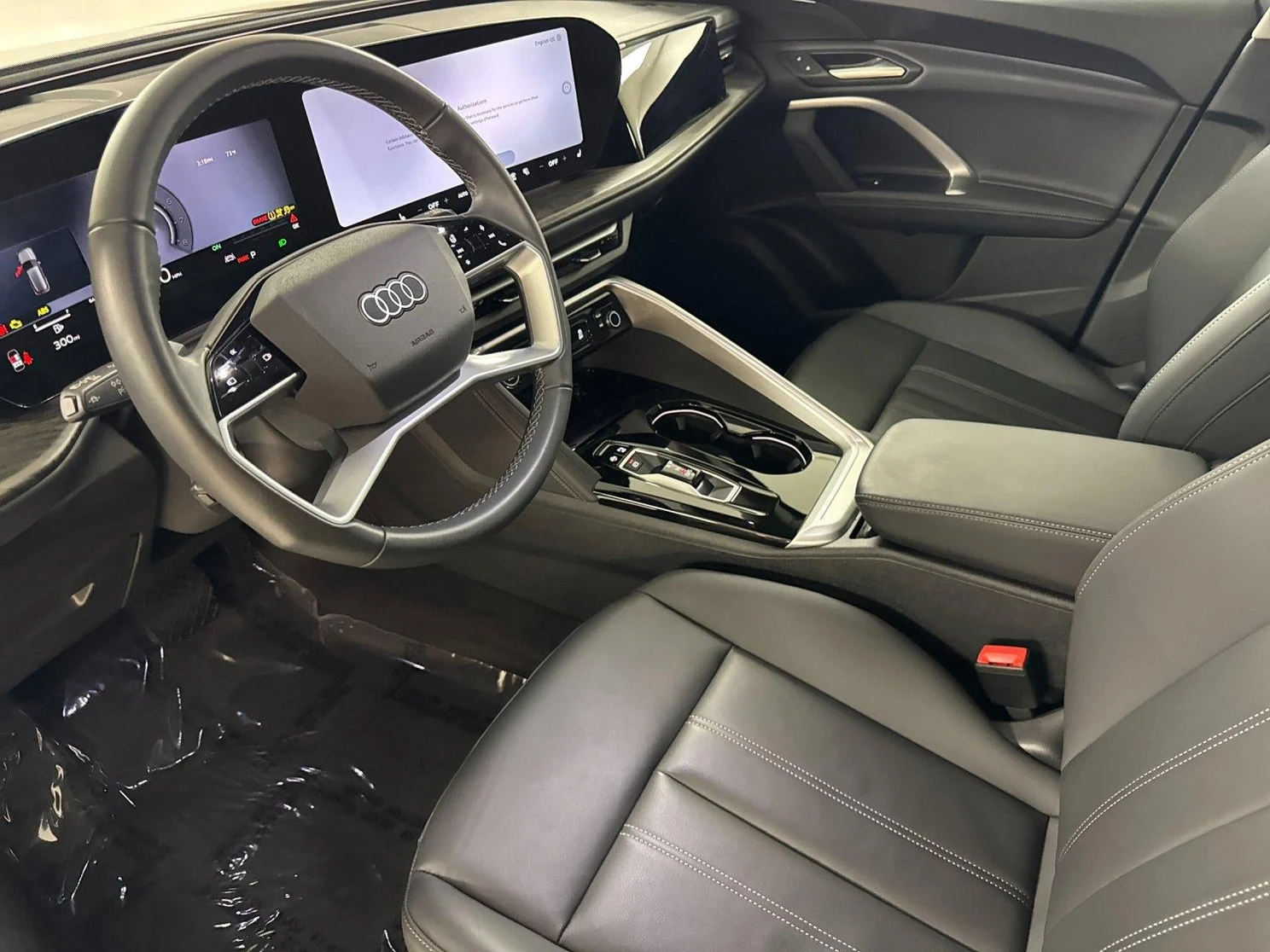 2026 Audi Q5 Premium quattro interior, Black leather