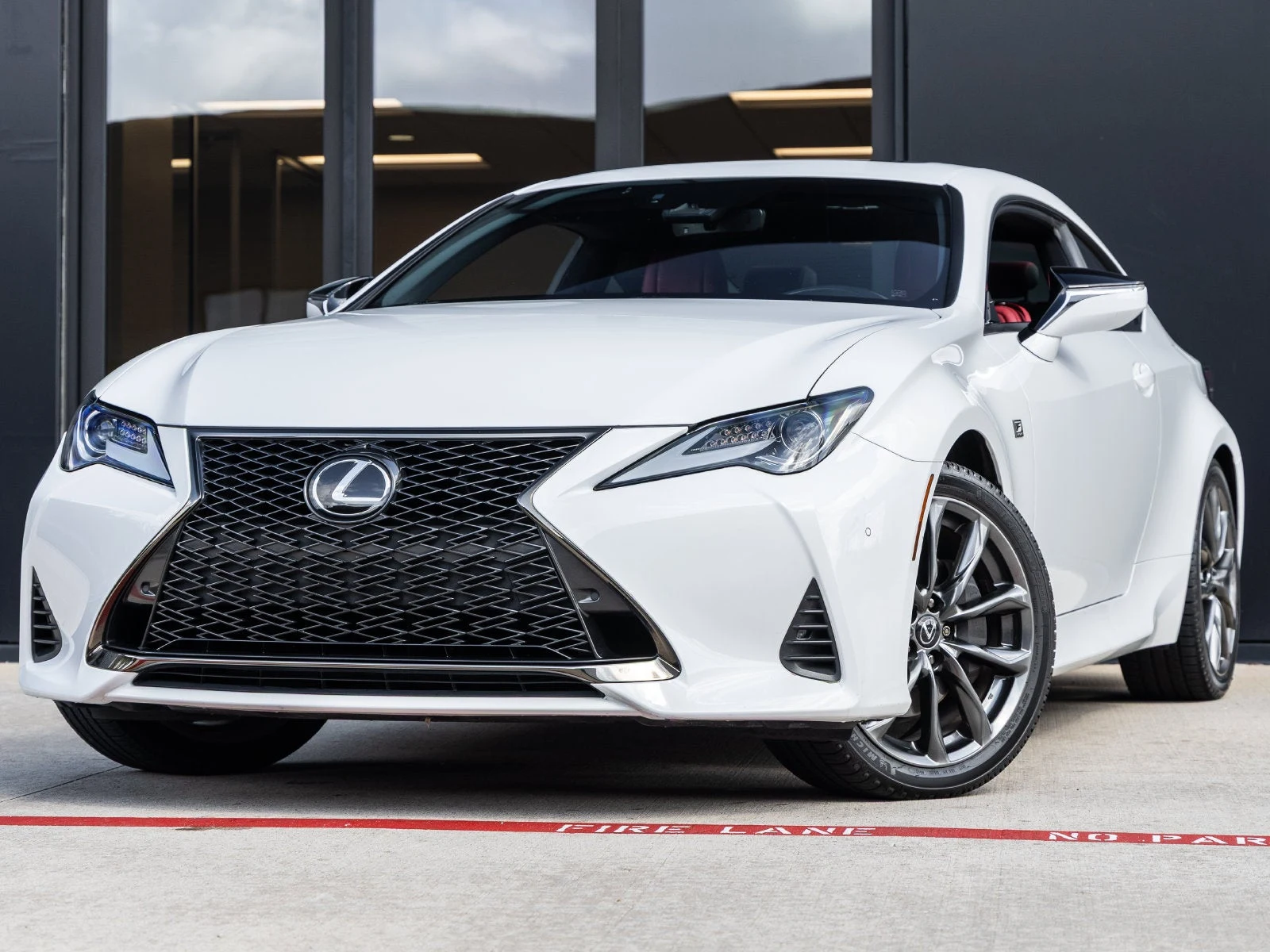 2022 Lexus RC 350 F Sport AWD for sale, exterior, Ultra White