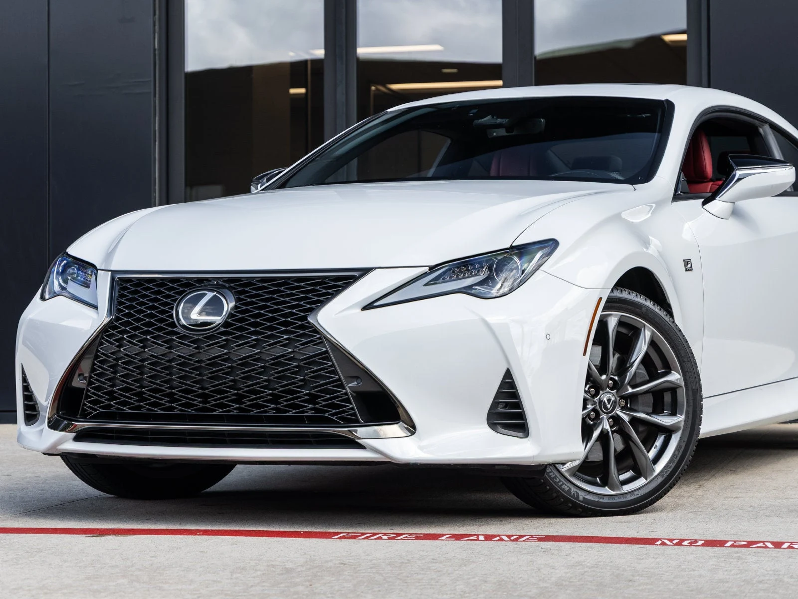 2022 Lexus RC 350 F Sport AWD for sale, exterior, Ultra White