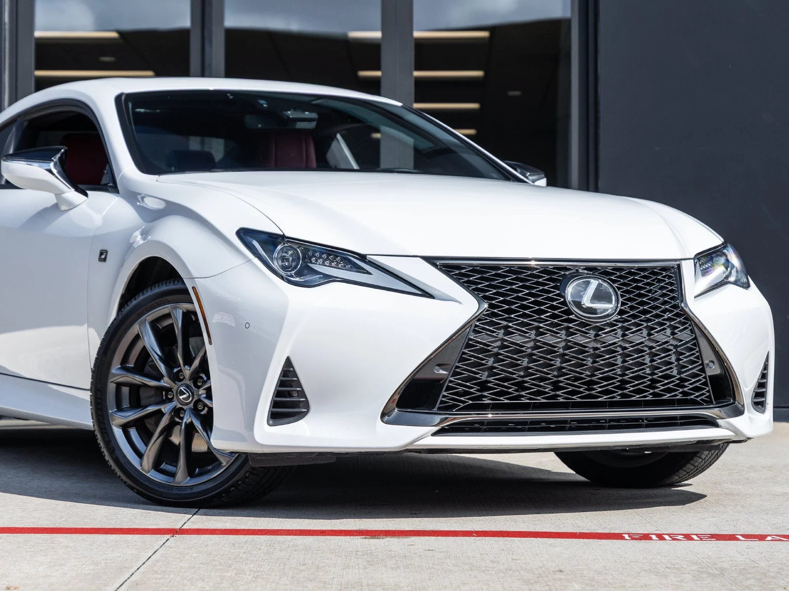 2022 Lexus RC 350 F Sport AWD for sale, exterior, Ultra White