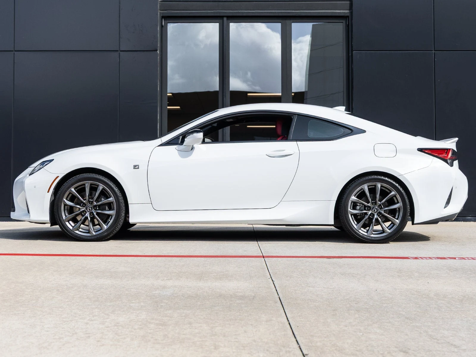 2022 Lexus RC 350 F Sport AWD for sale, exterior, Ultra White