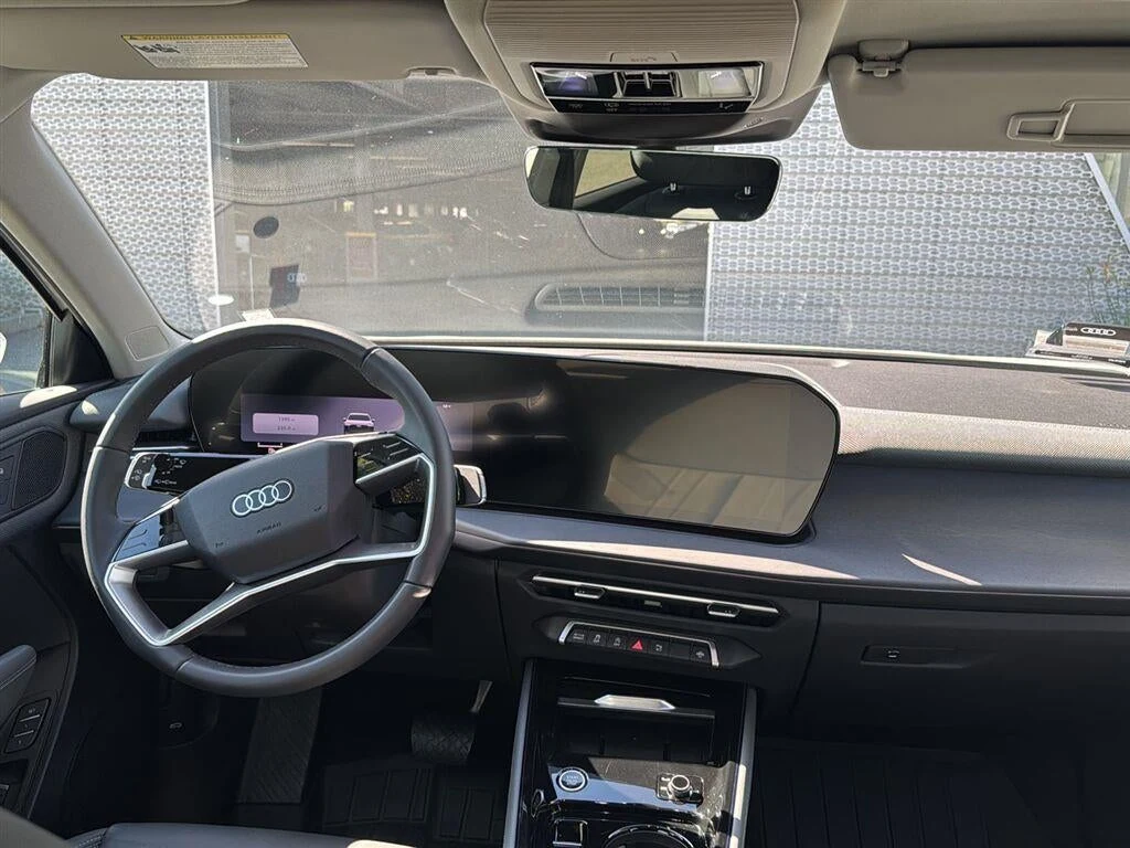 2026 Audi Q3 S line quattro interior, dashboard, Black leather with Steel Gray stitching