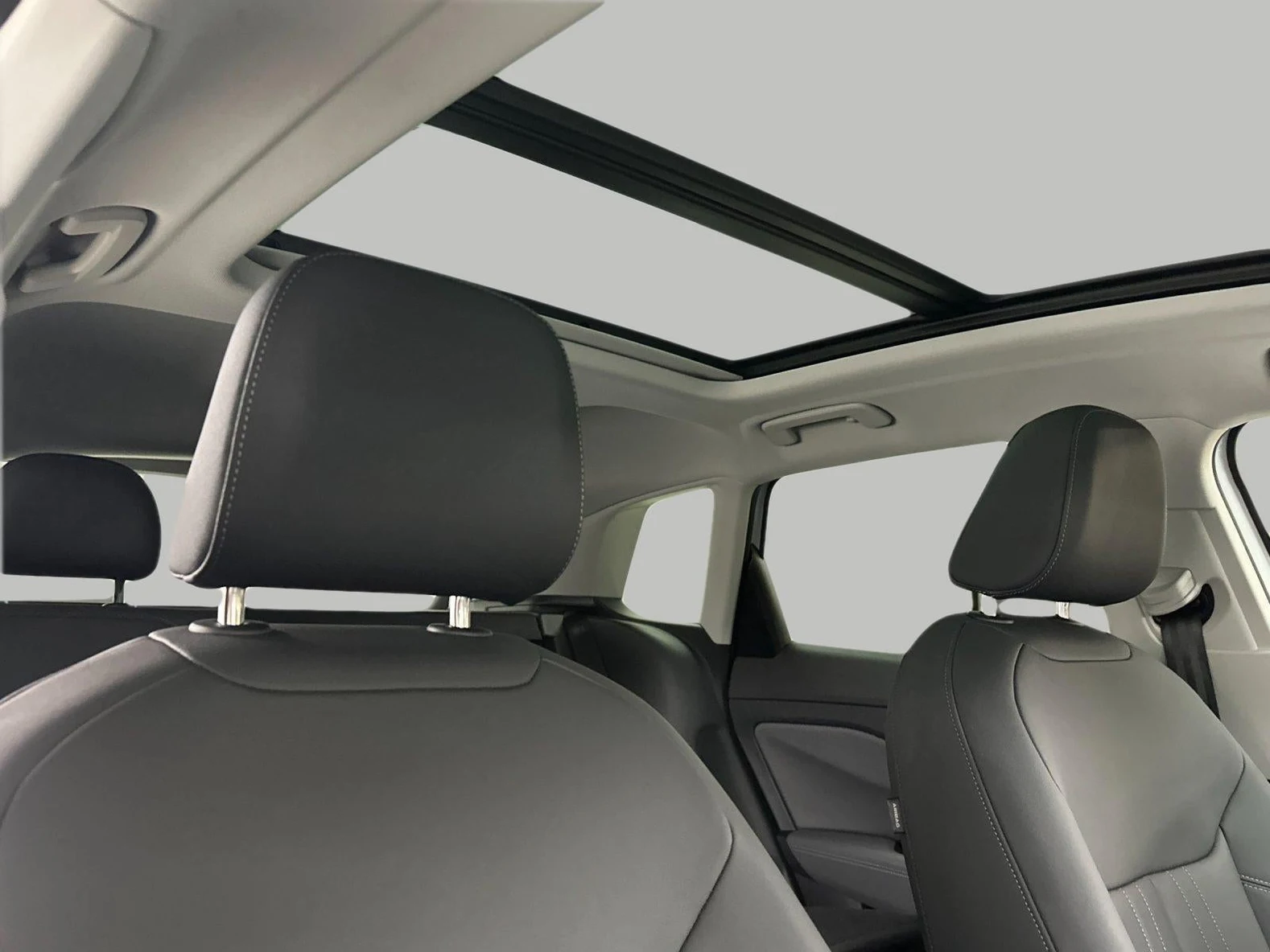 2026 Audi Q3 S line quattro interior, seats, Black leather with Steel Gray stitching