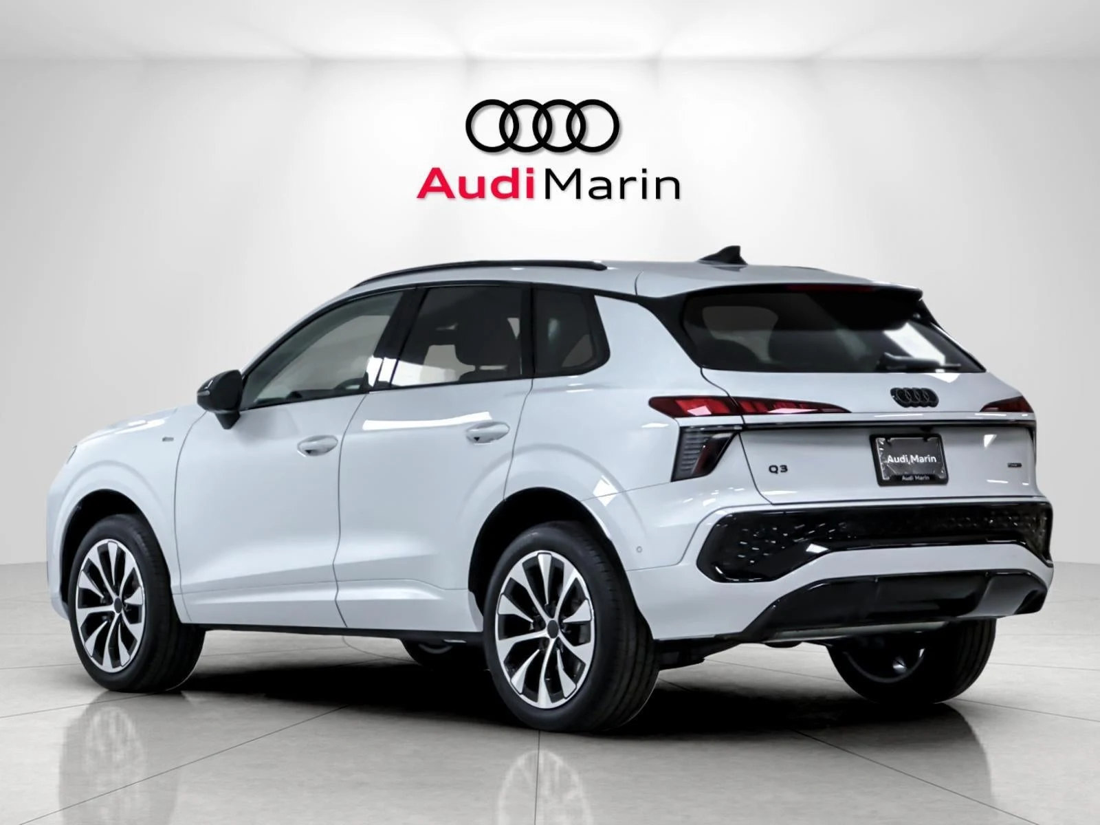 2026 Audi Q3 S line quattro for sale, exterior, Glacier White Metallic
