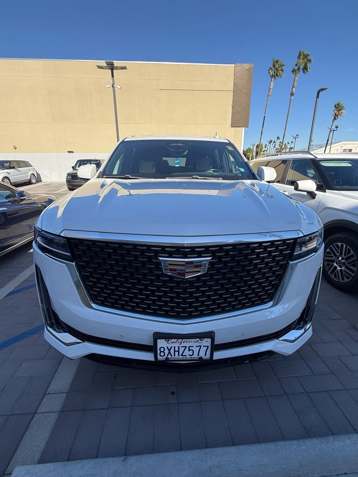 2021 Cadillac Escalade ESV Premium Luxury 4WD for sale, exterior, Crystal White Tricoat