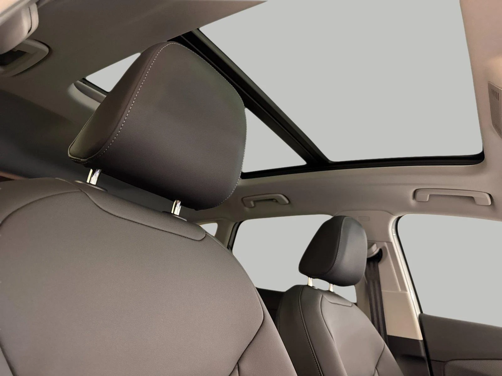 2026 Audi Q3 S line quattro interior, seats, Black leather with Steel Gray stitching