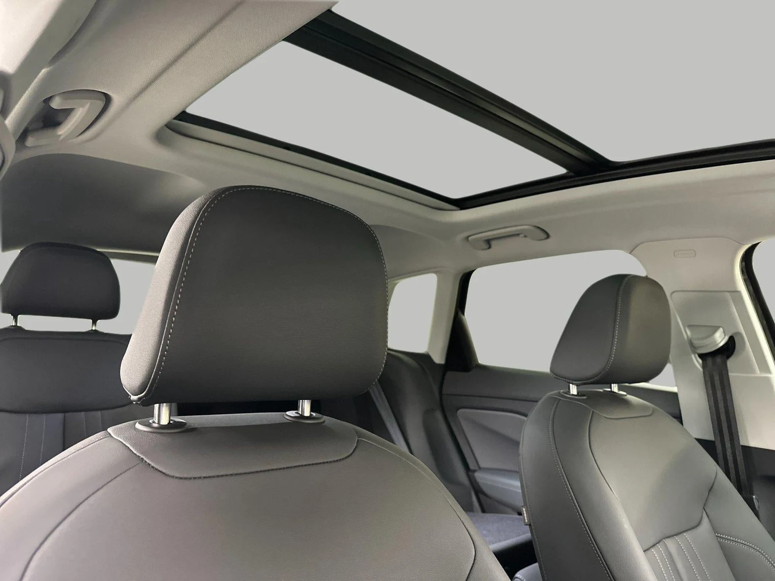 2026 Audi Q3 S line quattro interior, seats, Black leather with Steel Gray stitching