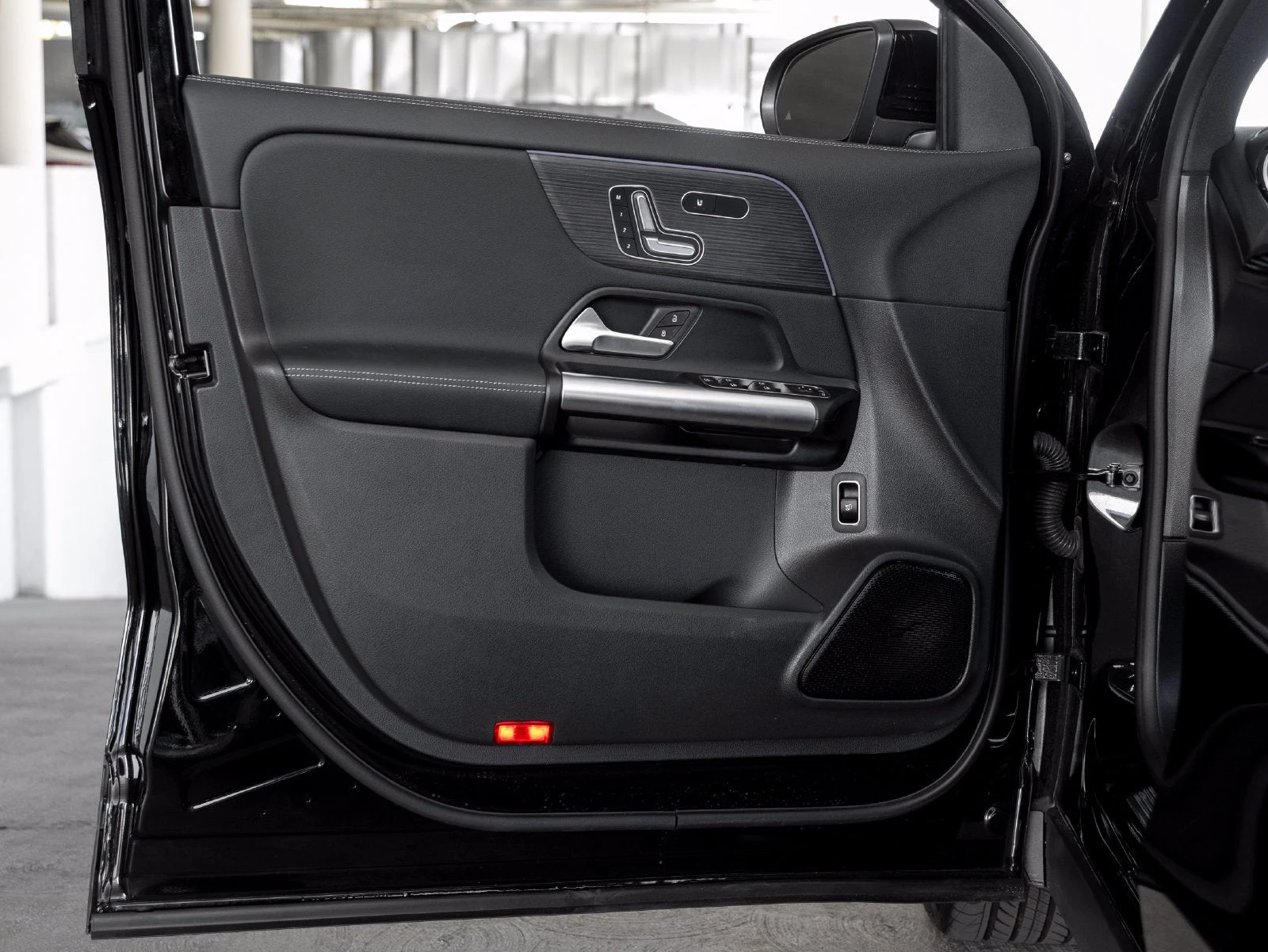2026 Mercedes-Benz GLA 250 4MATIC interior, door panel, Black MB-Tex