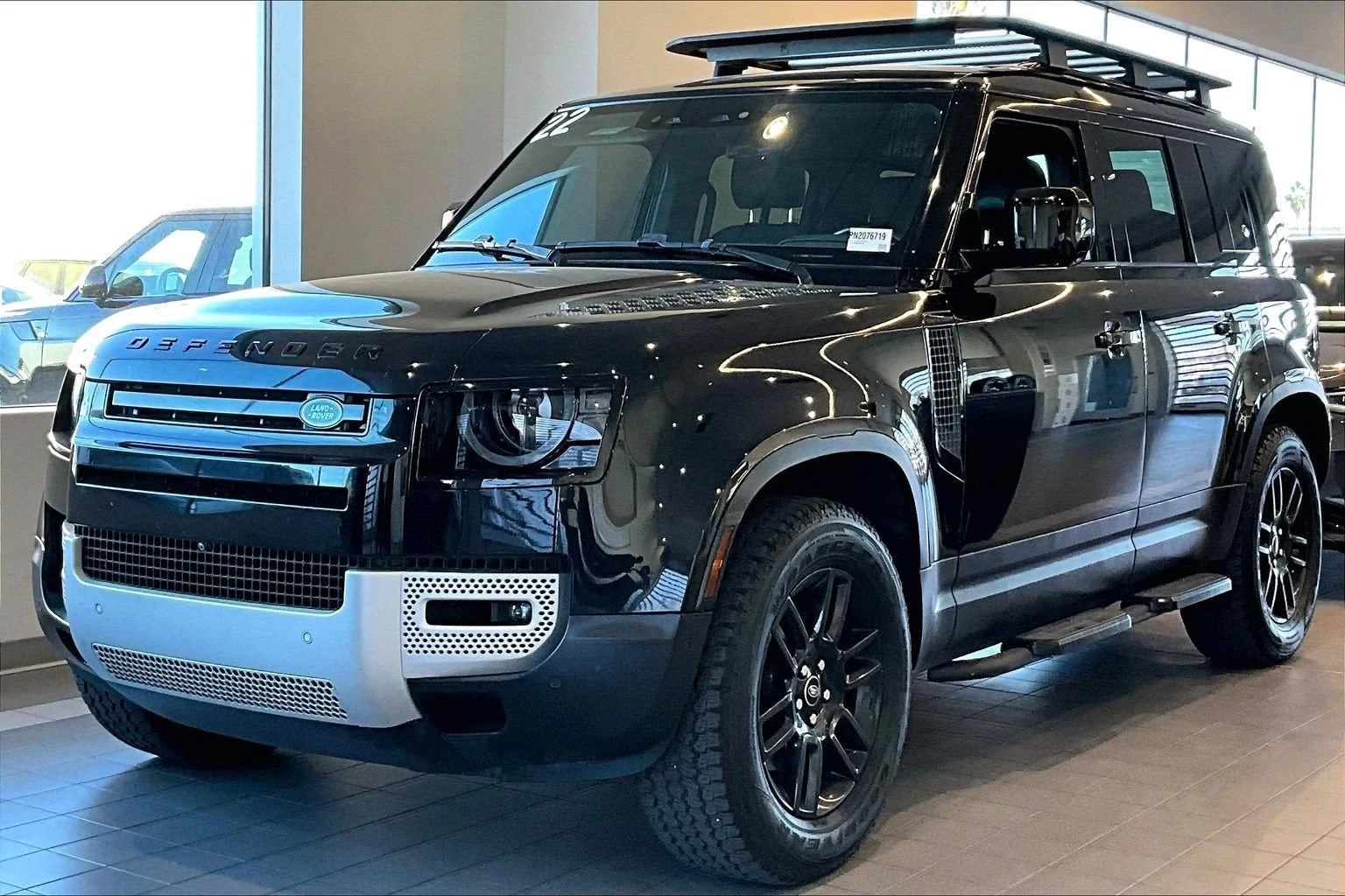 2022 Land Rover Defender 110 S P300 for sale, exterior, Santorini Black Metallic