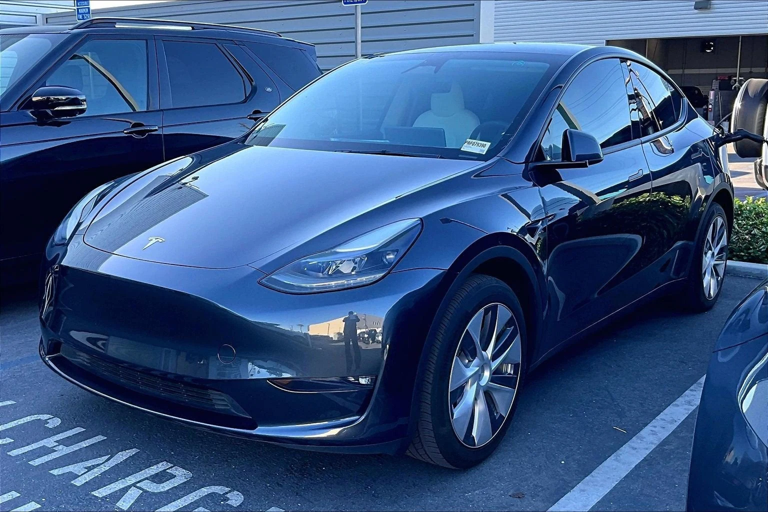 2024 Tesla Model Y Long Range AWD for sale, exterior, Gray