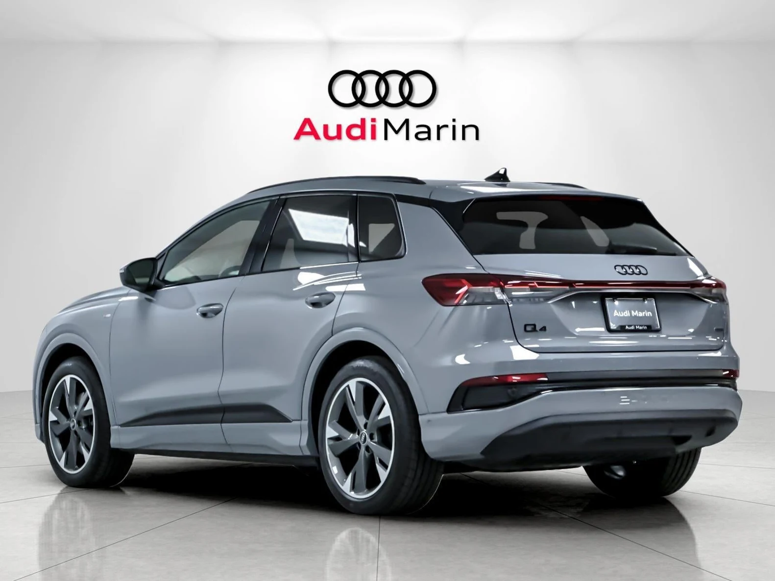 2024 Audi Q4 55 e-tron Prestige quattro for sale, exterior, Pebble Gray