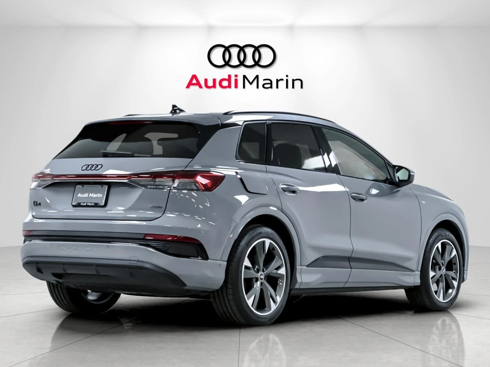 2024 Audi Q4 55 e-tron Prestige quattro for sale, exterior, Pebble Gray