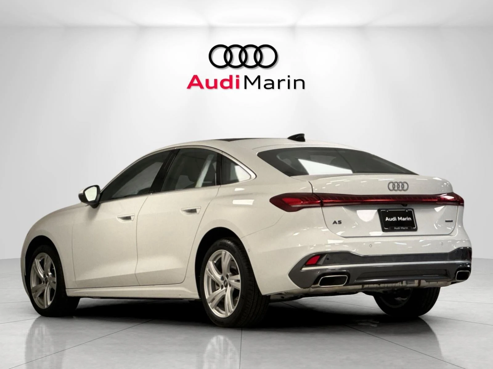 2025 Audi A5 Premium quattro for sale, exterior, Glacier White Metallic