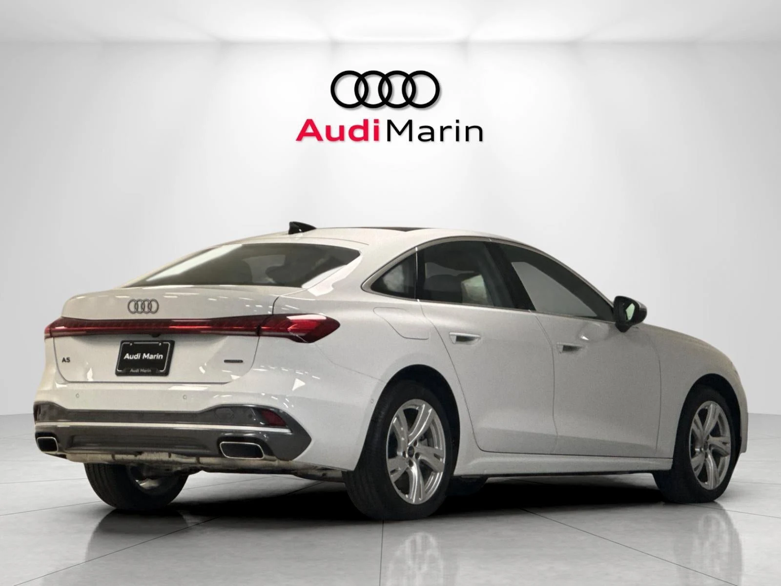 2025 Audi A5 Premium quattro for sale, exterior, Glacier White Metallic