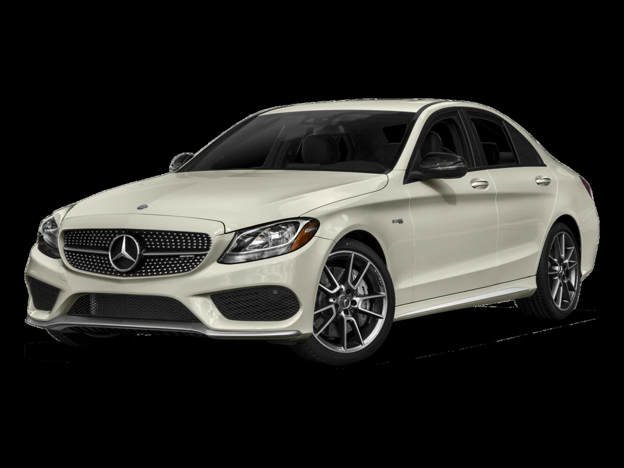 Manufacturer catalog illustration of a Mercedes-AMG C 43 Sedan; not a photograph of the advertised Black vehicle
