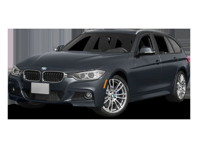 Generic BMW wagon catalog illustration; not a photograph or configuration proof of the advertised 2014 White vehicle