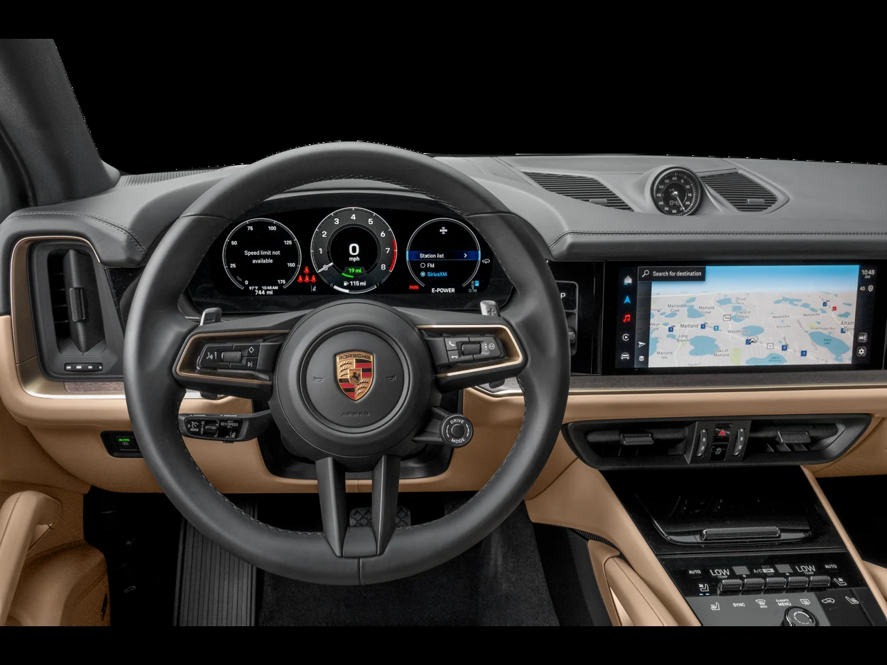 2026 Porsche Cayenne S E-Hybrid interior, dashboard