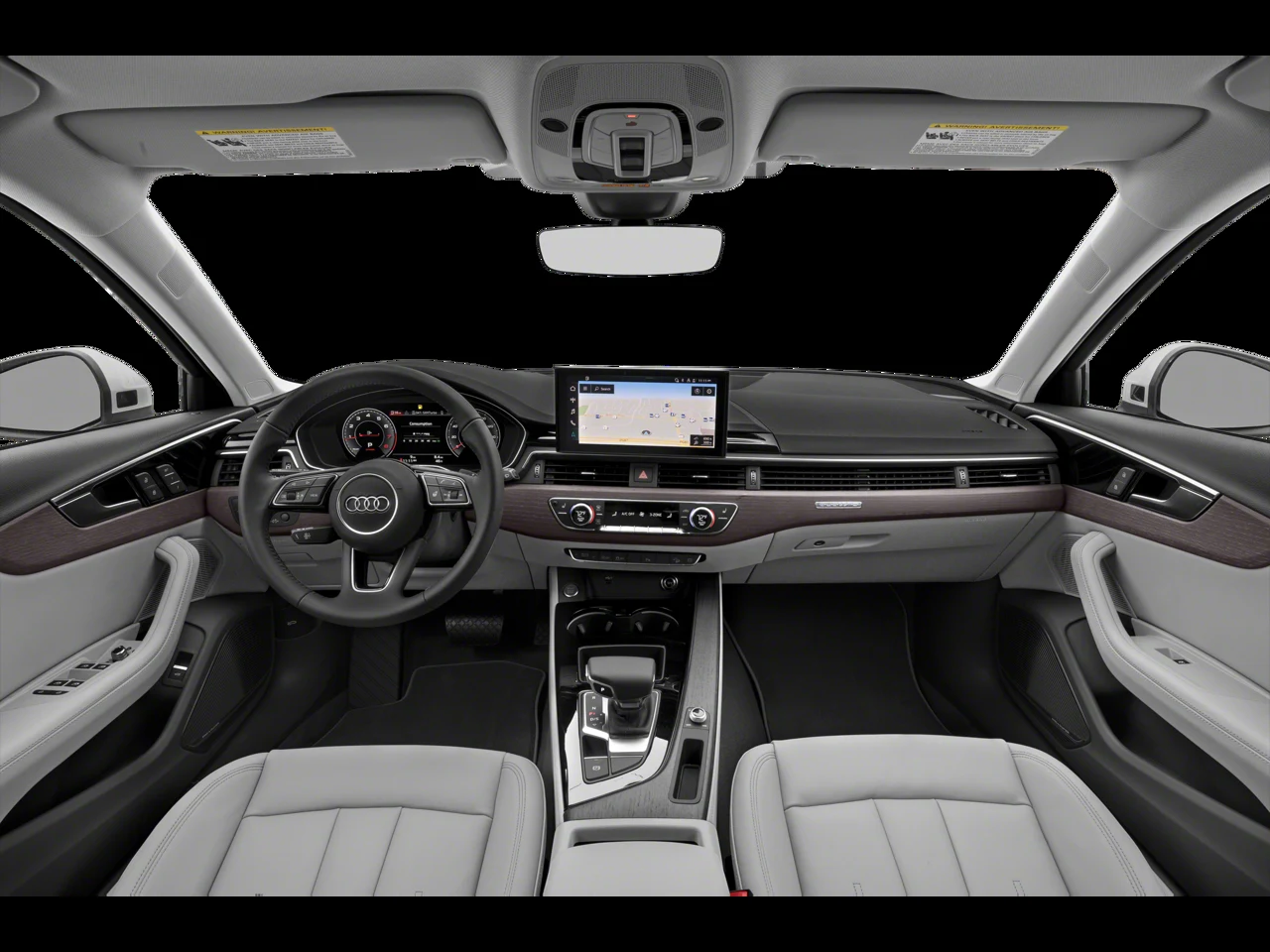 2023 Audi A4 allroad Prestige quattro interior, dashboard, Black leather