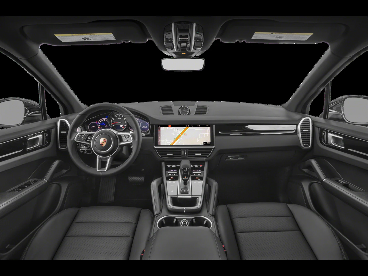 2022 Porsche Cayenne Platinum Edition interior, dashboard