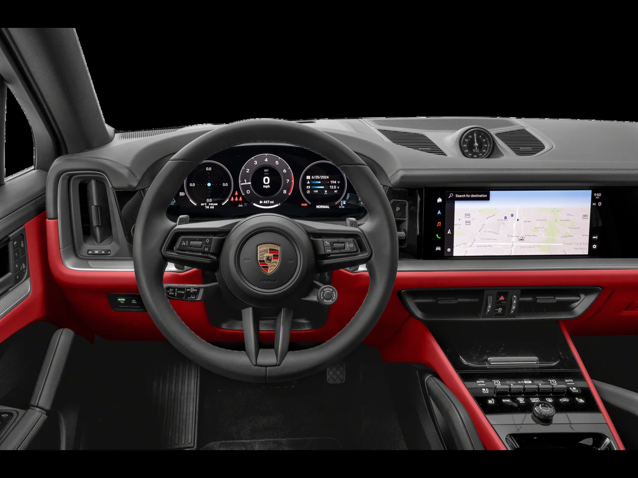 2025 Porsche Cayenne GTS Coupe interior, dashboard