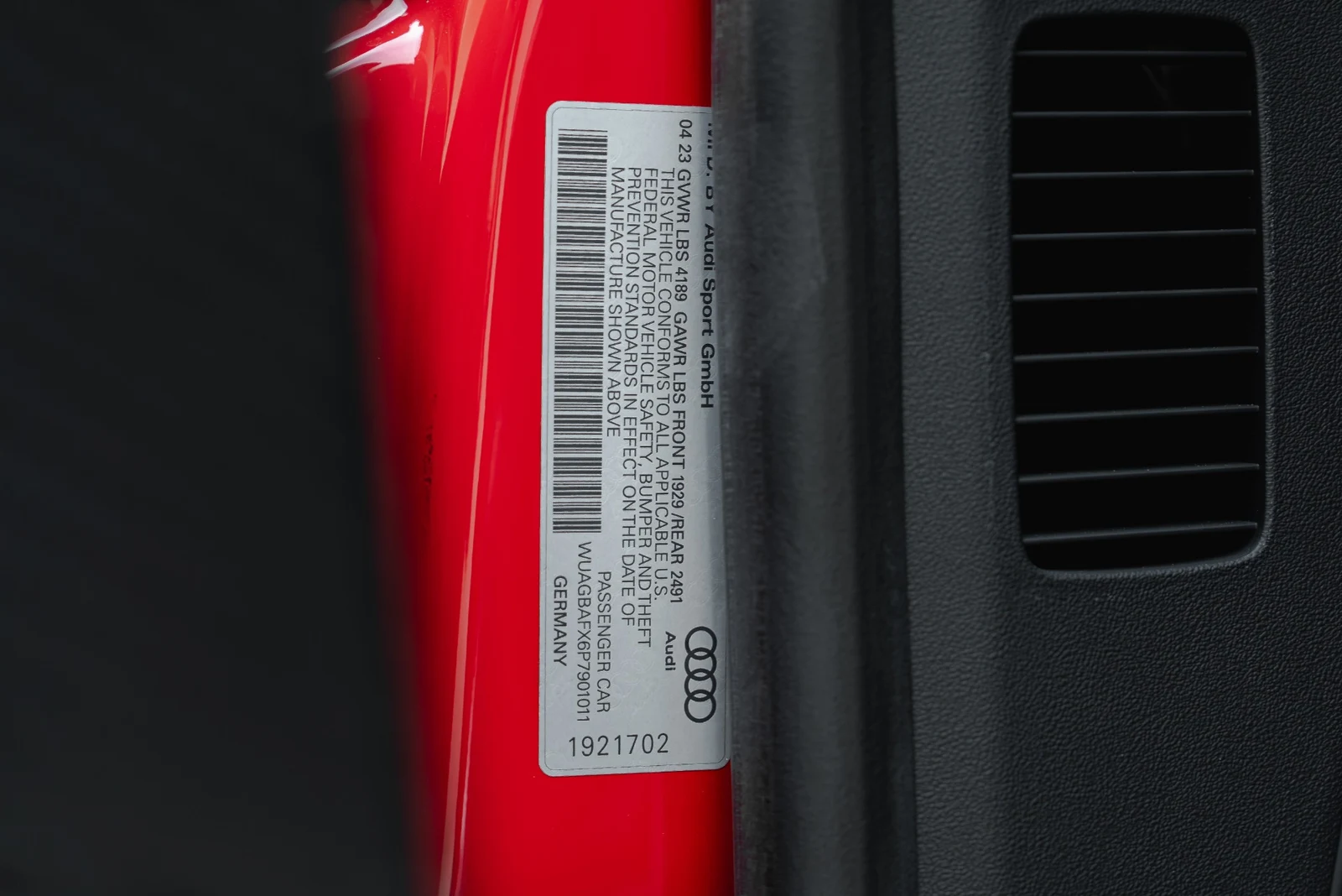 2023 Audi R8 V10 GT (Type 4S), 30/30