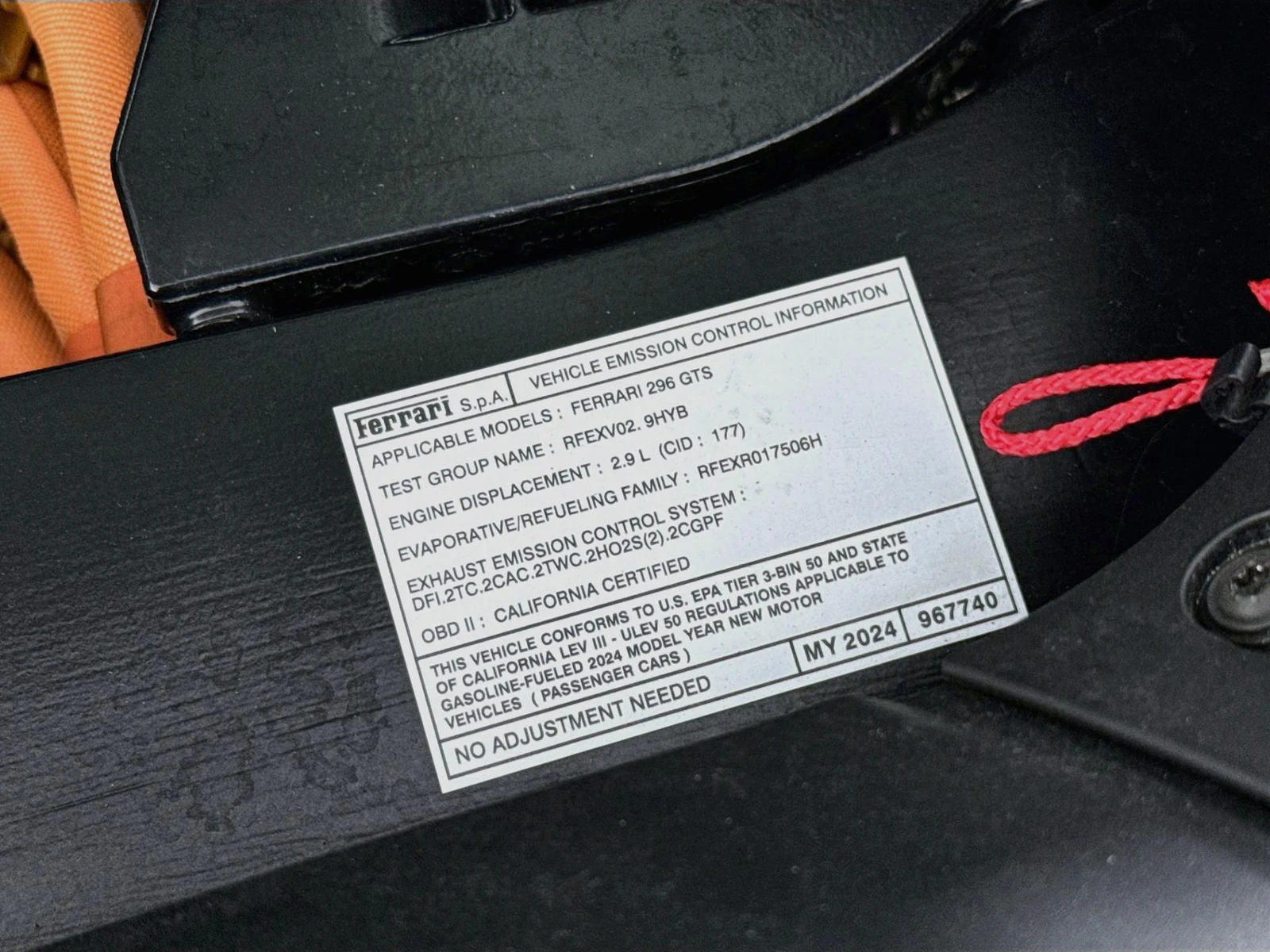 2024 Ferrari 296 GTS, 13/30