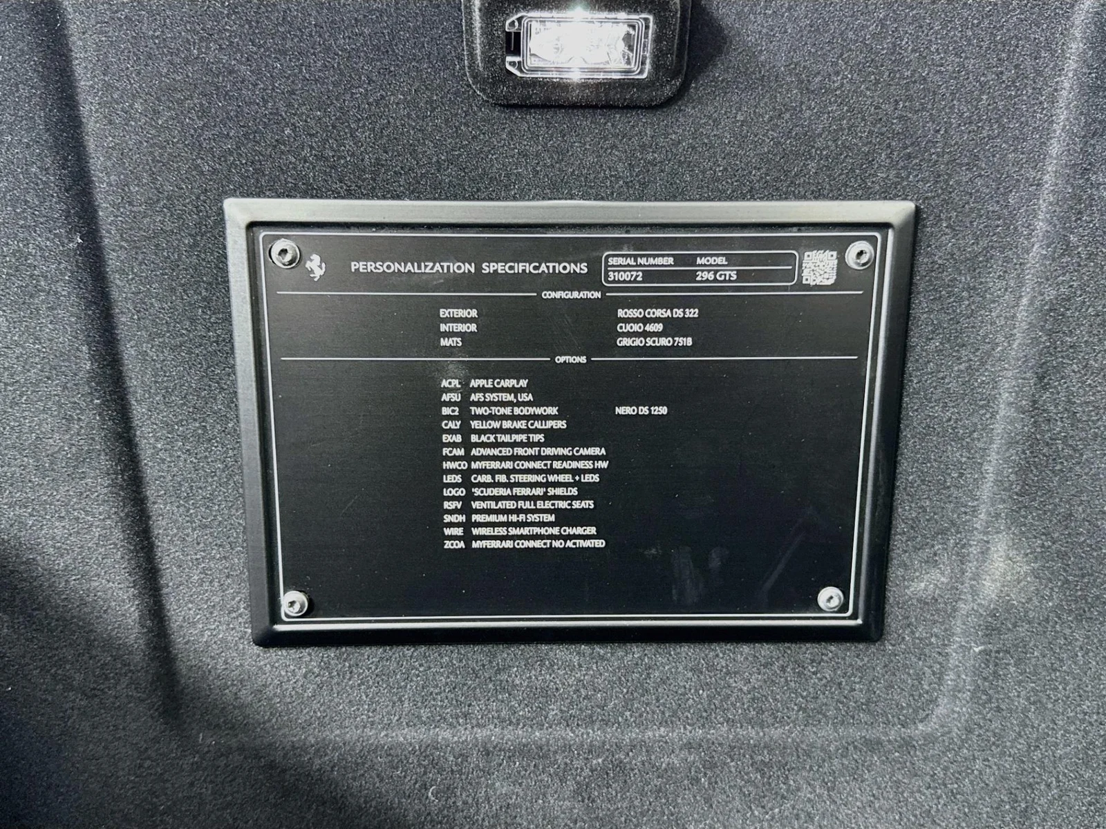 2024 Ferrari 296 GTS, 14/30