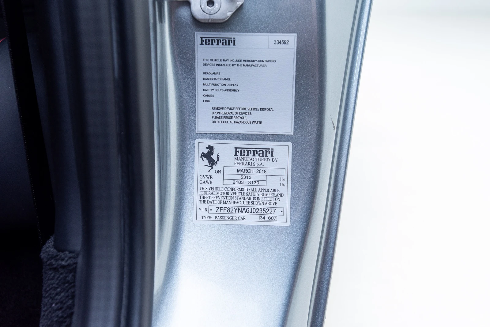 2018 Ferrari GTC4Lusso T, 30/30