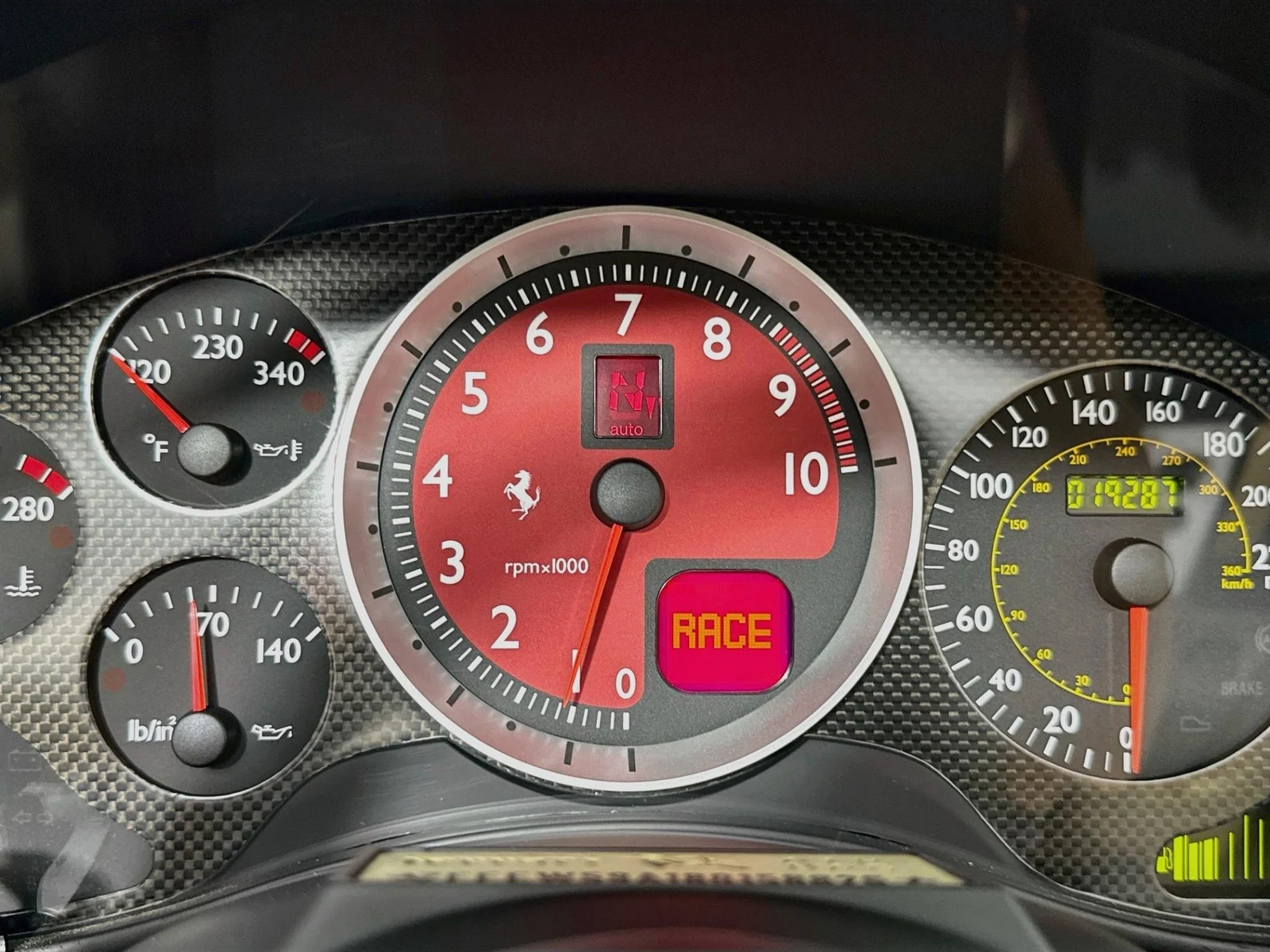 2008 Ferrari F430 Spider F1, 6/30