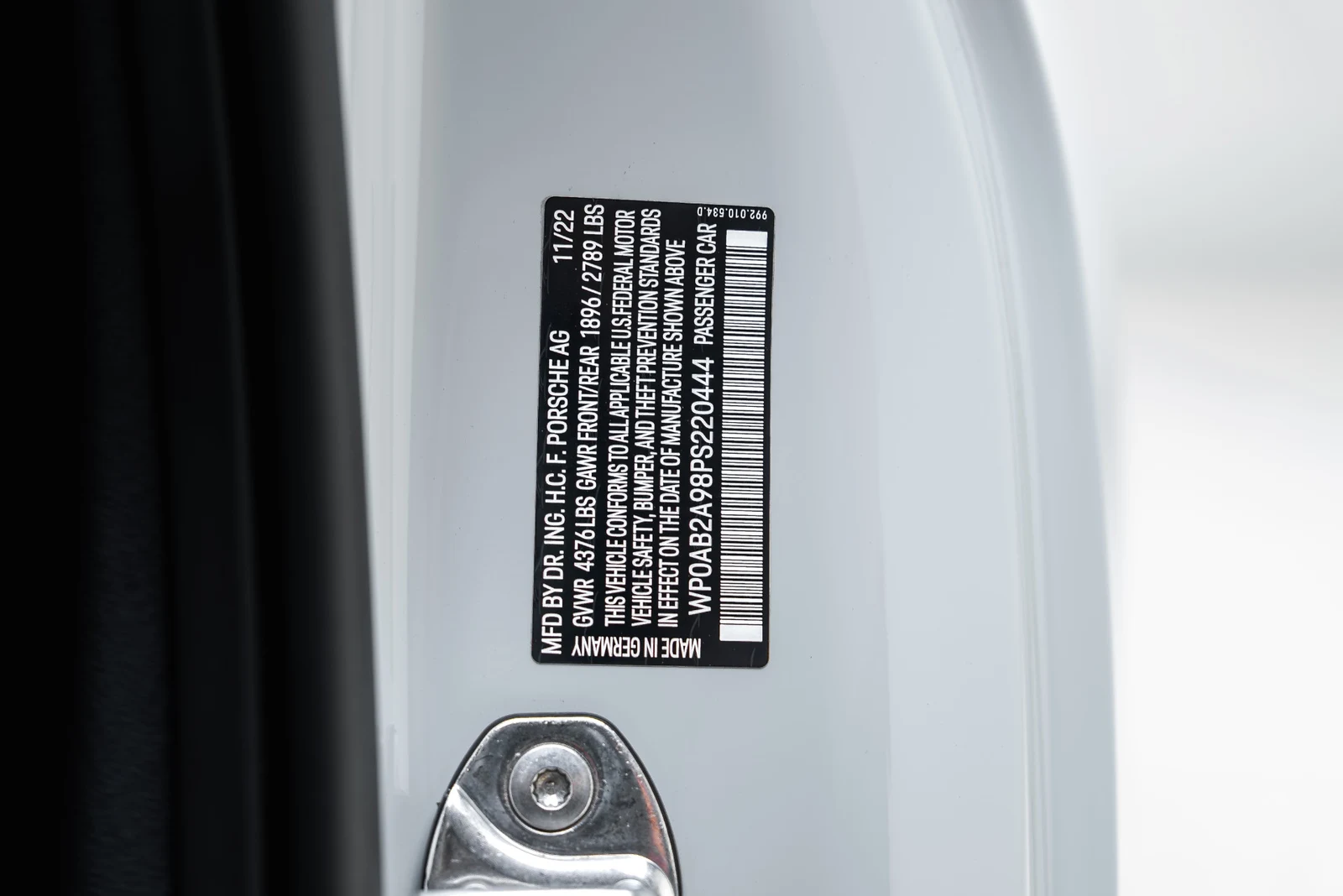 2023 Porsche 911 (992.1) Carrera GTS, 30/30