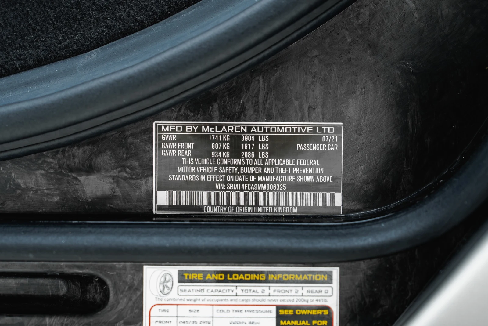 2021 McLaren 720S Spider Performance, 30/30
