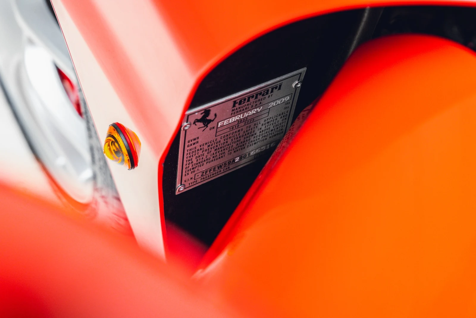 2009 Ferrari F430 Spider F1, 30/30