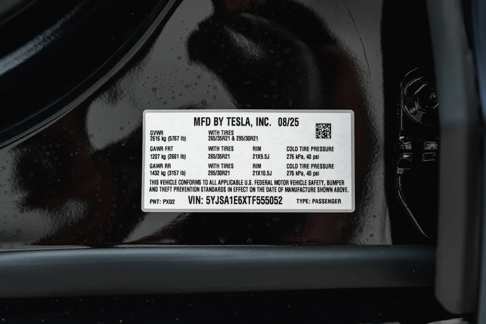2026 Tesla Model S Plaid, 30/30