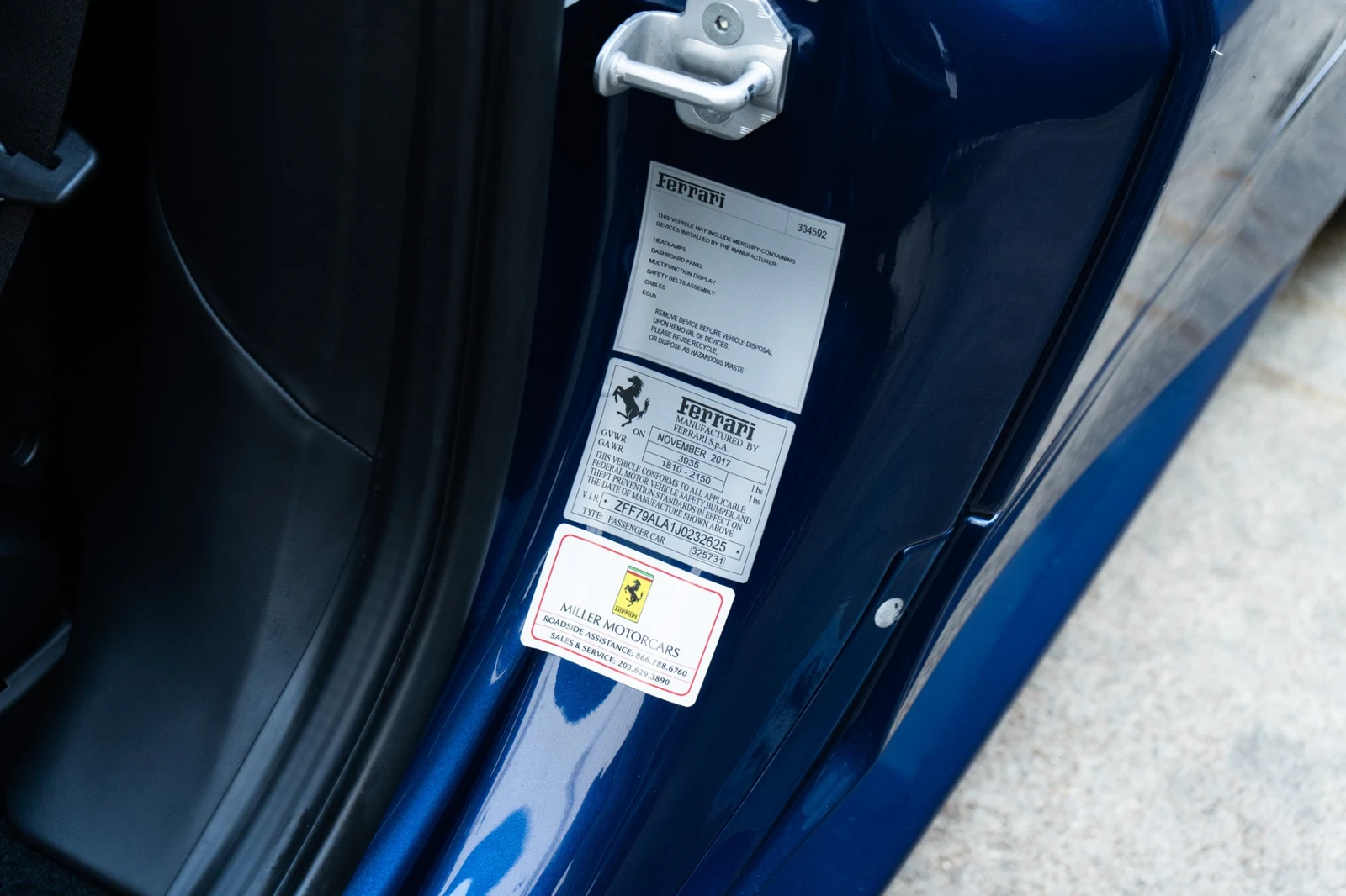 2018 Ferrari 488 GTB, 29/30