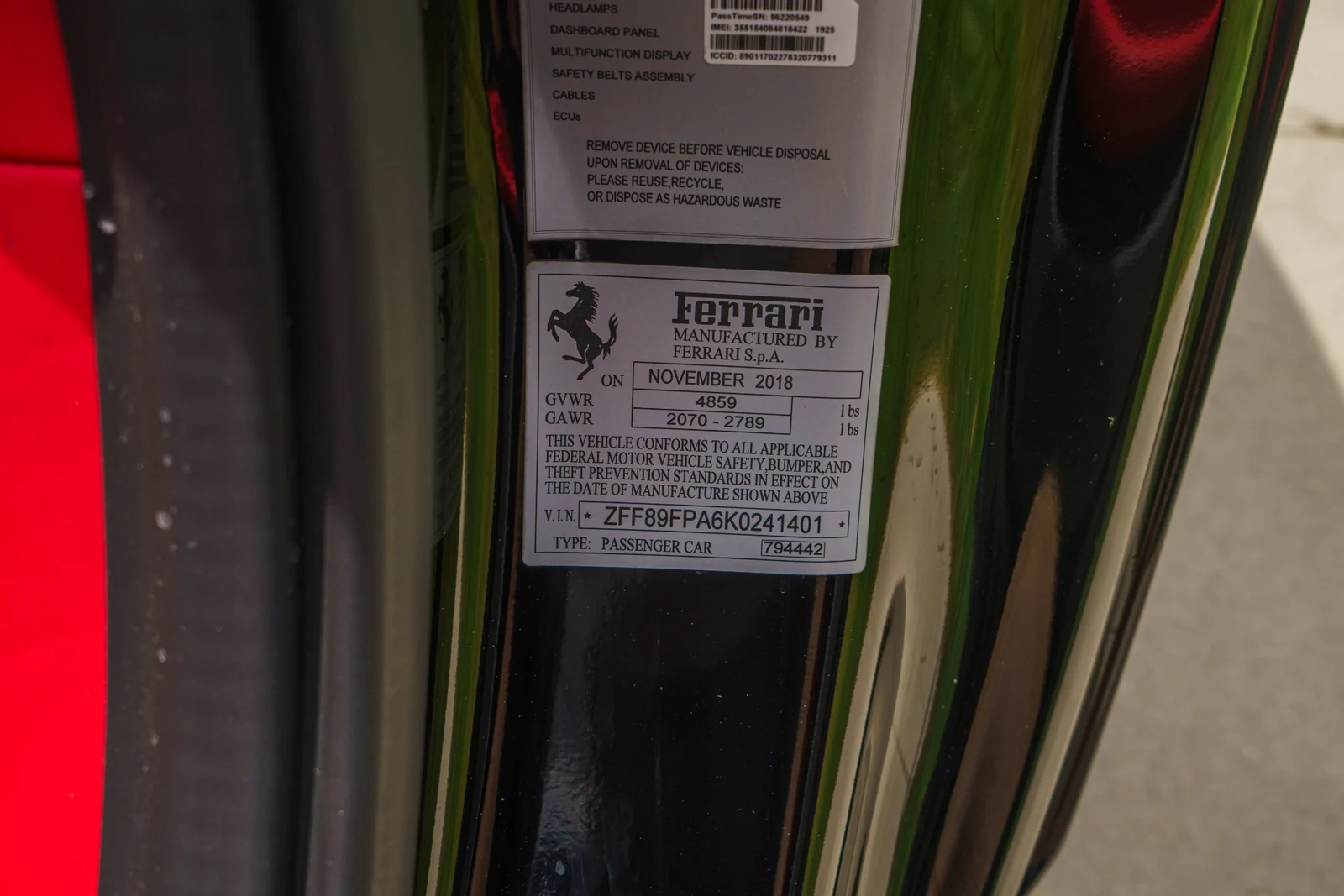 2019 Ferrari Portofino, 19/30
