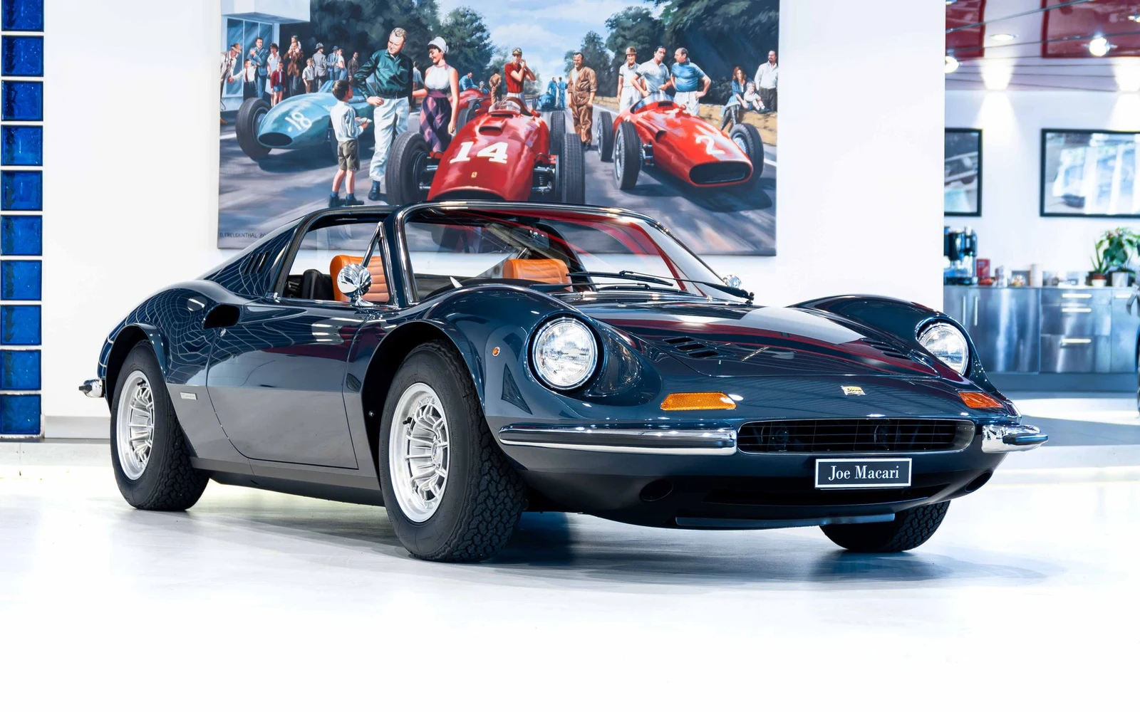Ferrari Dino 246 GTS, full front three-quarter view