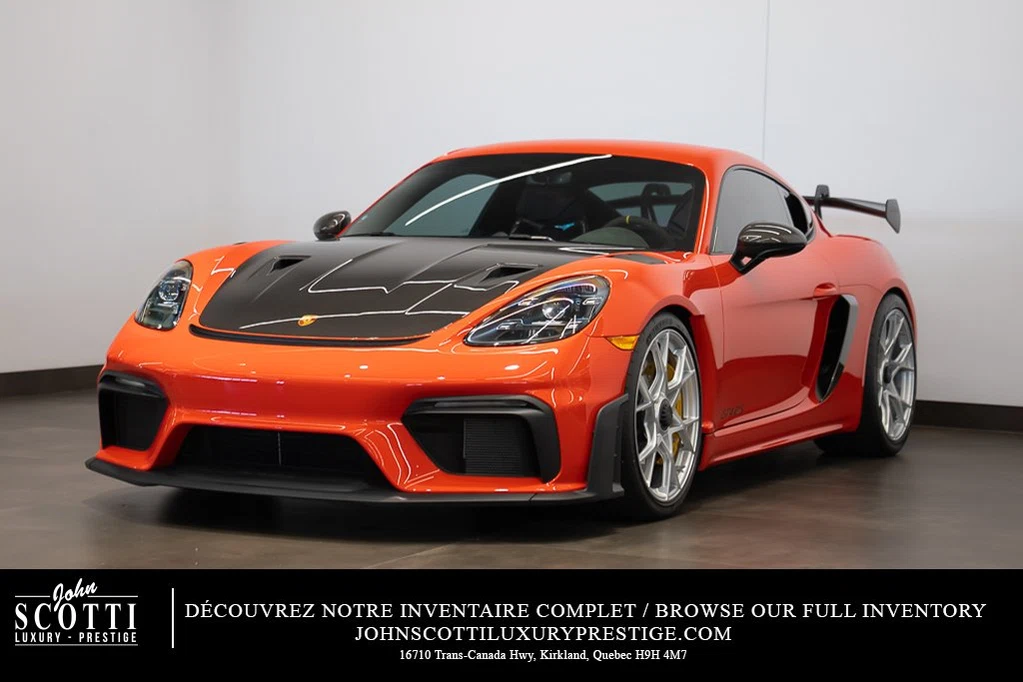 2025 Porsche 718 Cayman GT4 RS Weissach Package, 7/23