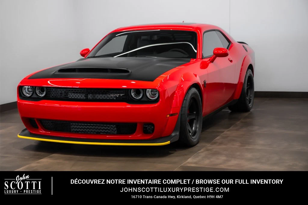 2018 Dodge Challenger SRT Demon (3rd Generation), 7/26