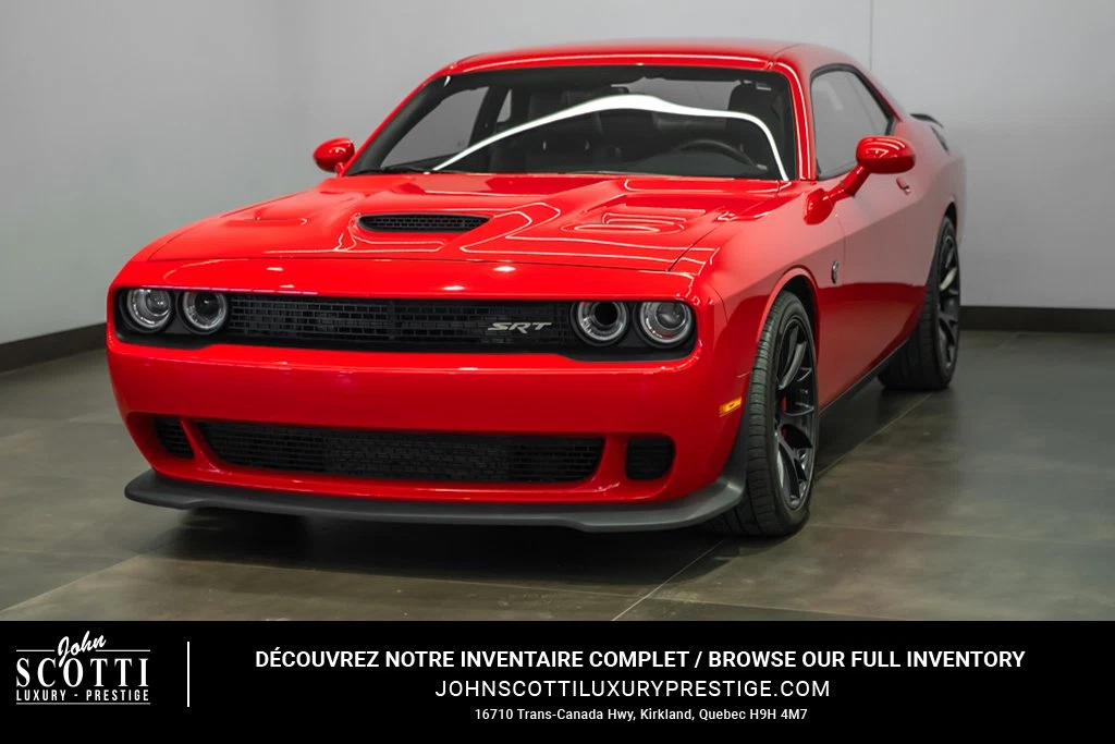 2016 Dodge Challenger SRT (3rd Generation), 7/25