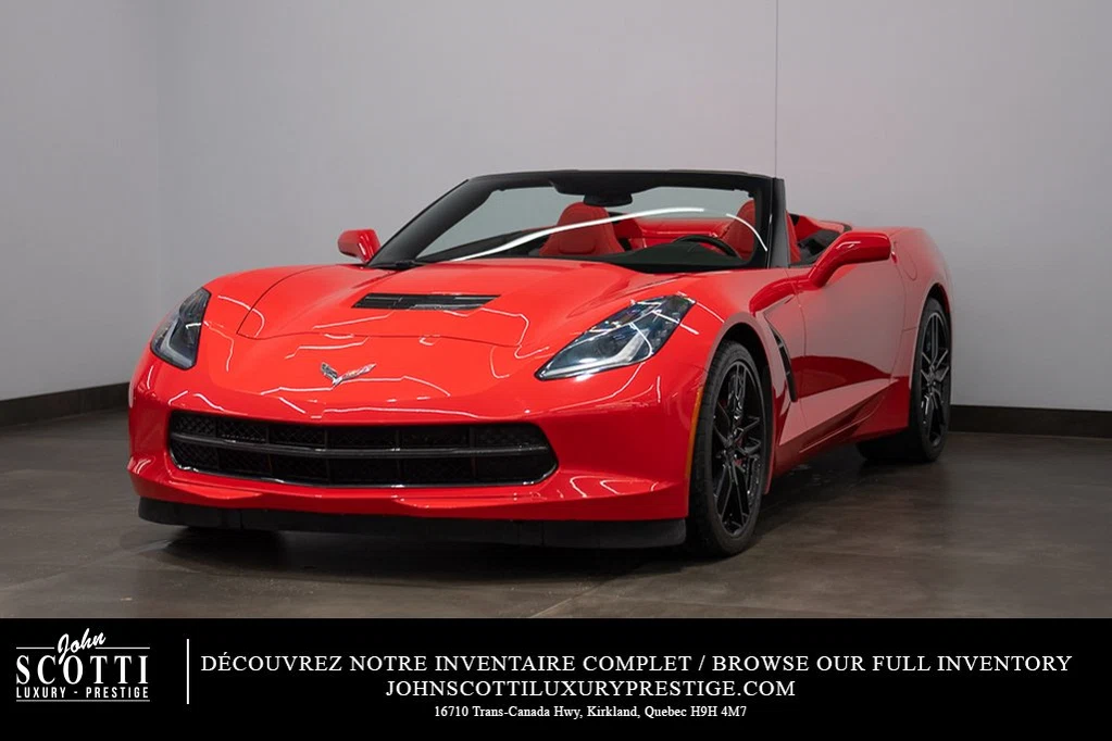 2018 Chevrolet Corvette Stingray Convertible (C7) 1LT, 7/26