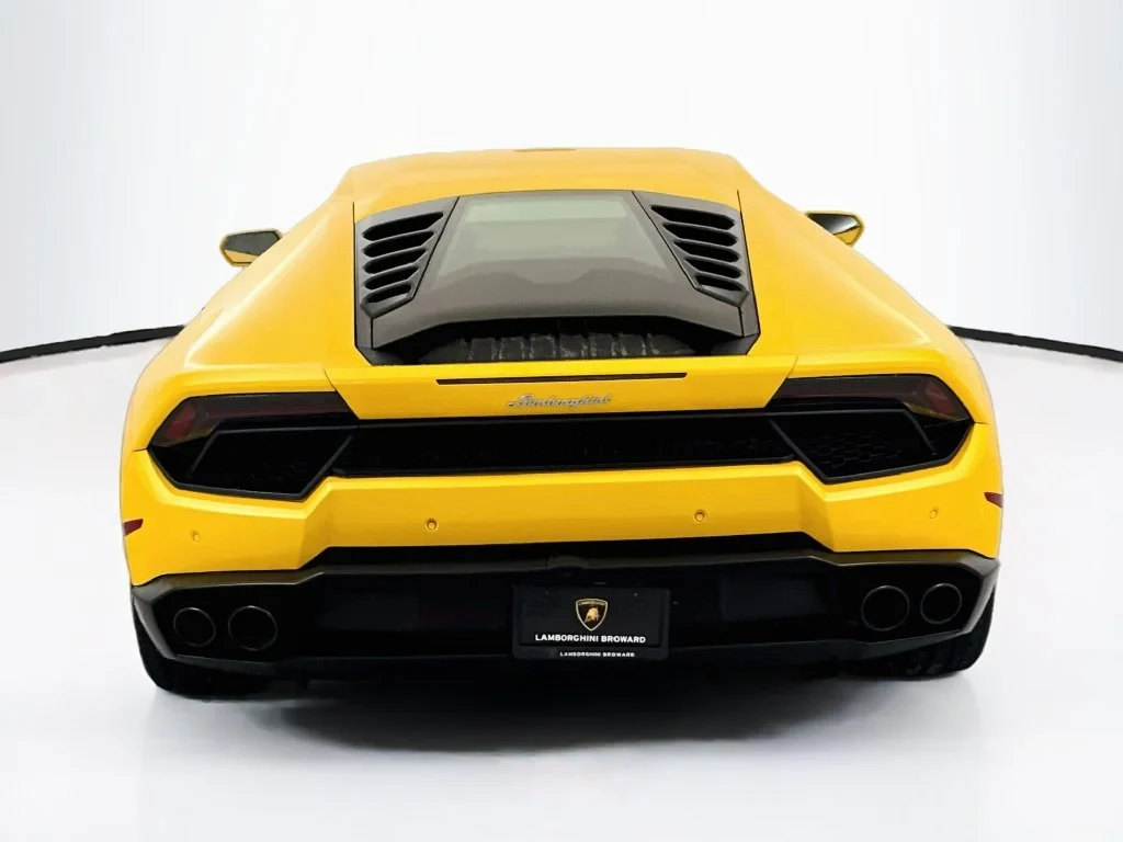 2017 Lamborghini Huracán LP 580-2 for sale, exterior, Yellow
