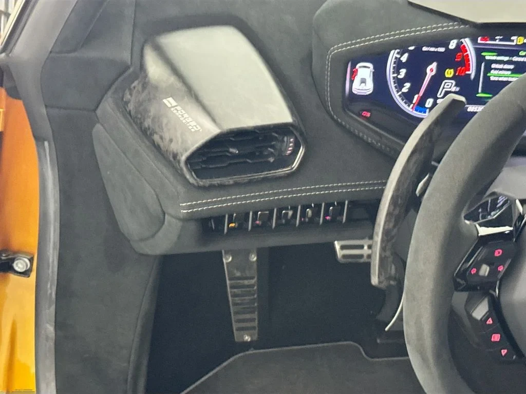 2018 Lamborghini Huracán Performante interior, Nero Ade