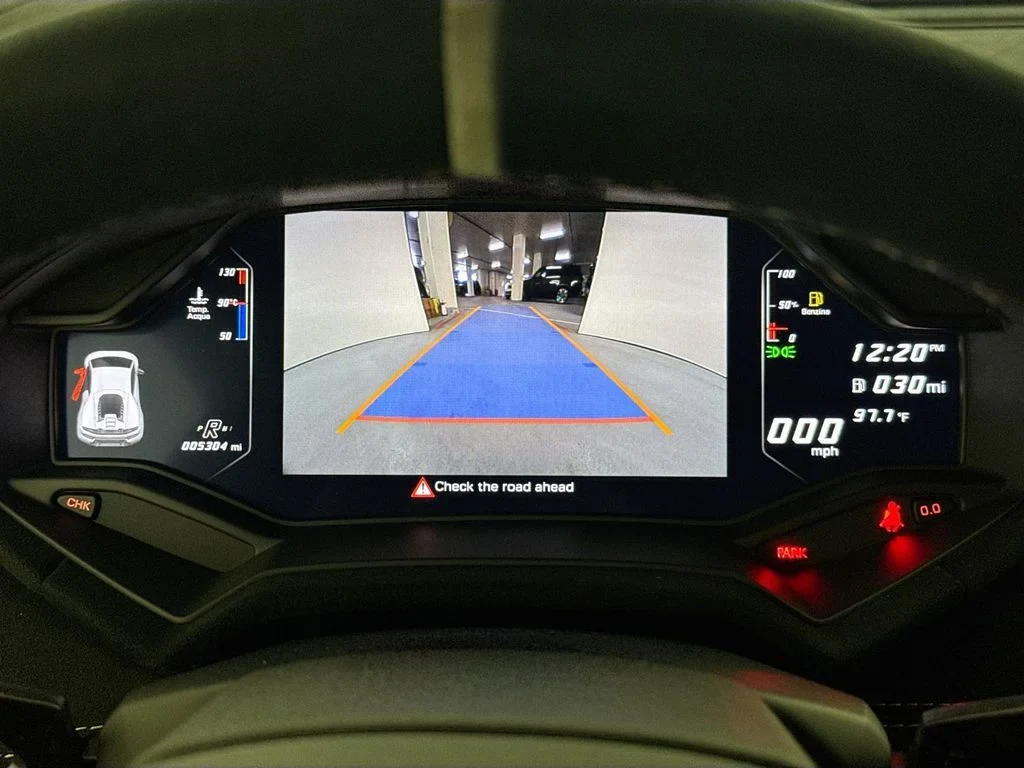 2018 Lamborghini Huracán Performante interior, Nero Ade