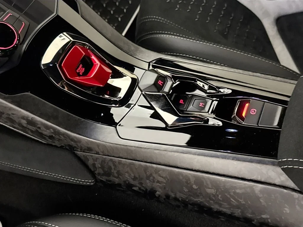 2018 Lamborghini Huracán Performante interior, center console, Nero Ade