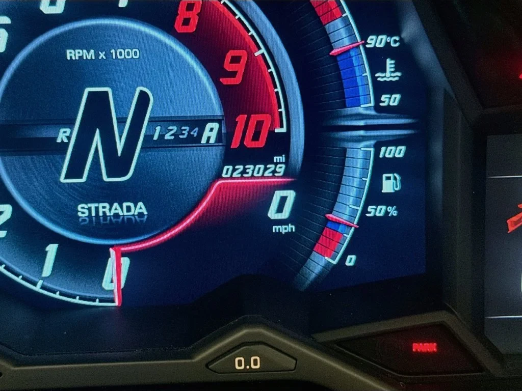 2019 Lamborghini Aventador S Roadster interior, Nero Ade
