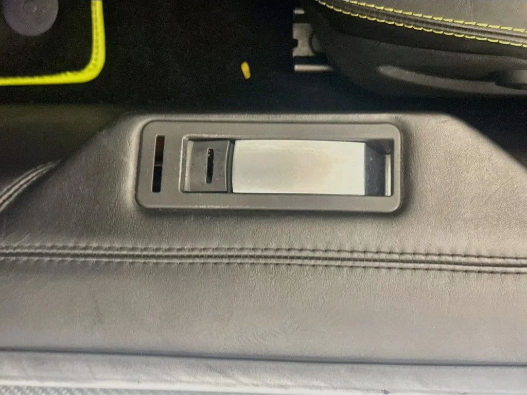 2019 Lamborghini Aventador S Roadster interior, door panel, Nero Ade