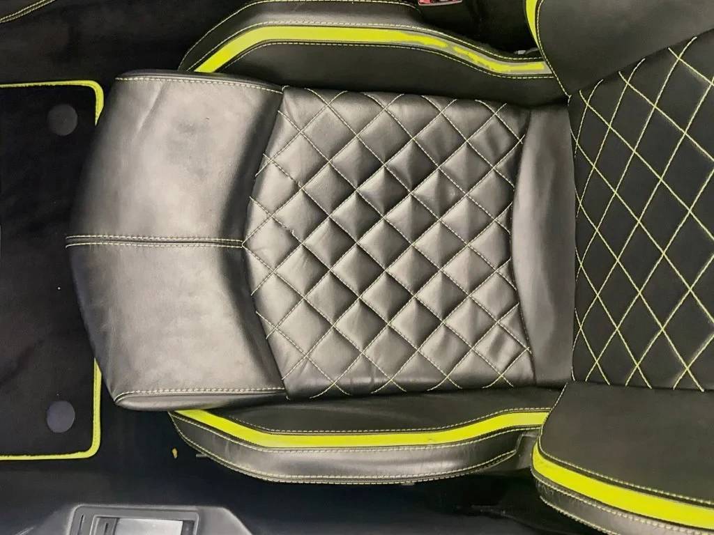 2019 Lamborghini Aventador S Roadster interior, seats, Nero Ade