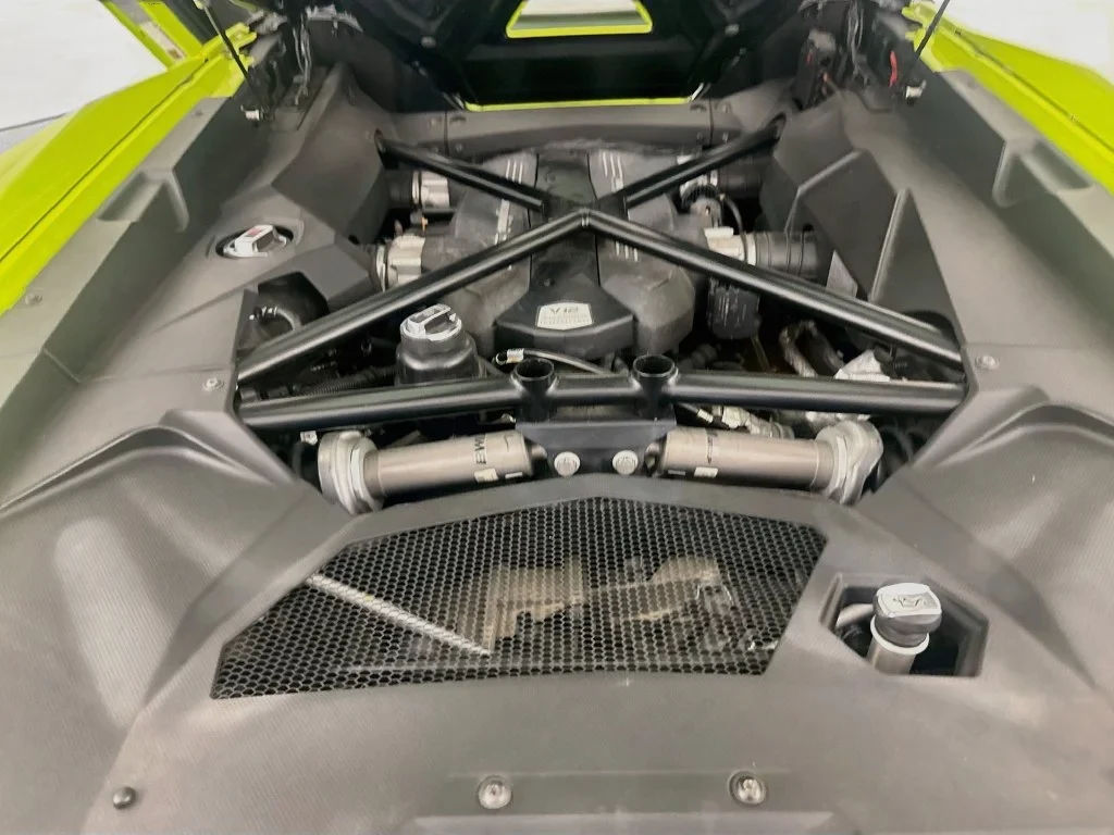 2019 Lamborghini Aventador S Roadster engine